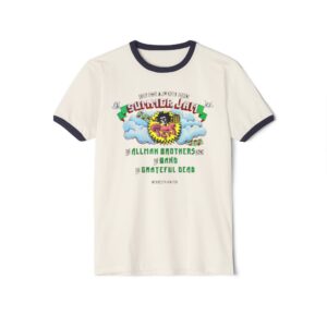 The Grateful Dead Watkins Glen Raceway Unisex Cotton Ringer T-Shirt