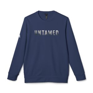 Untamed Adidas Unisex Fleece Crewneck Sweatshirt