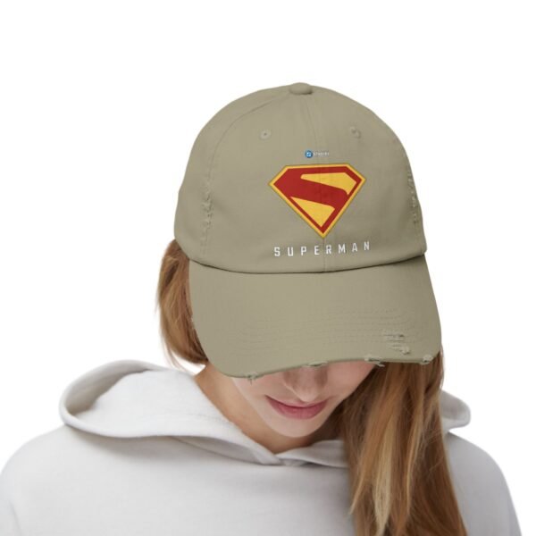 Superman Unisex Distressed Cap - Image 8