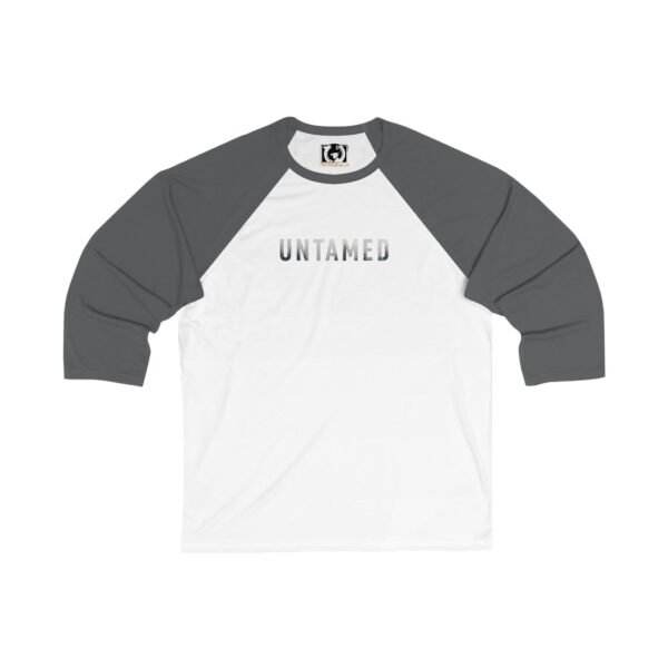 Untamed Unisex 34 Sleeve Baseball Tee - Image 5