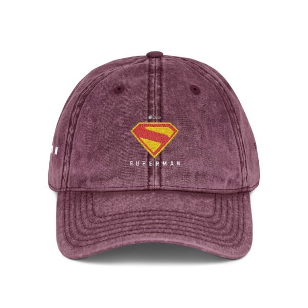 Superman Vintage Cap (Embroidery) - Image 3