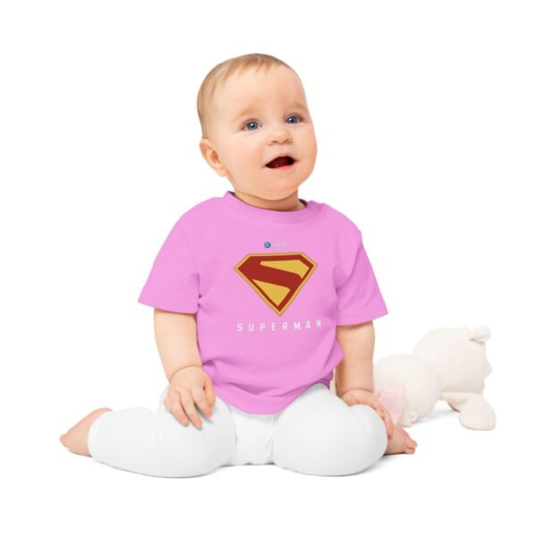 Superman Steps Baby T-Shirt - Image 6