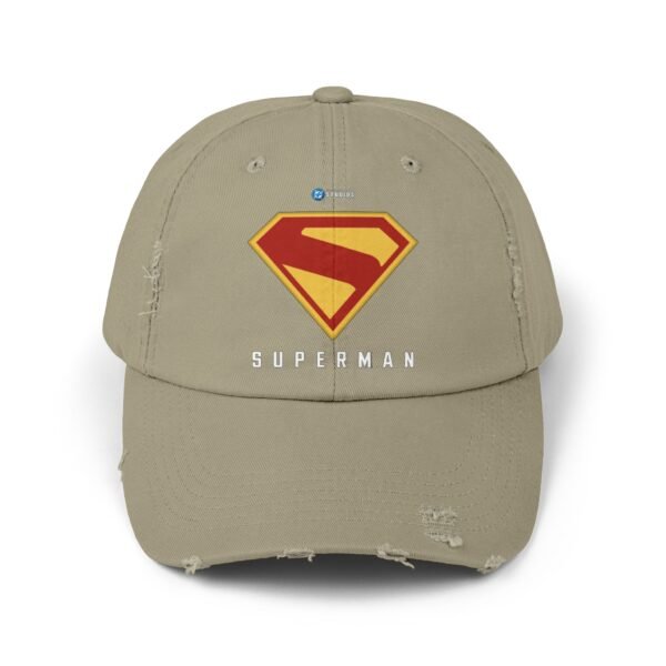 Superman Unisex Distressed Cap - Image 5