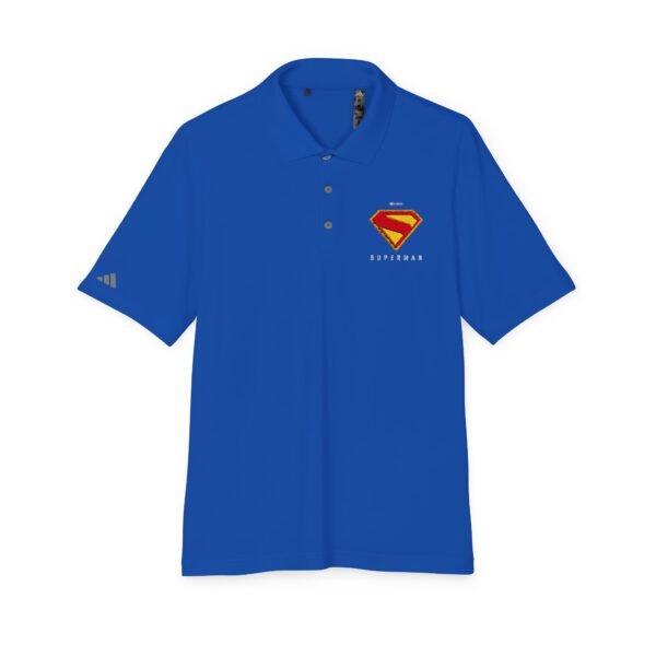Superman Adidas Unisex Performance Polo - Image 13