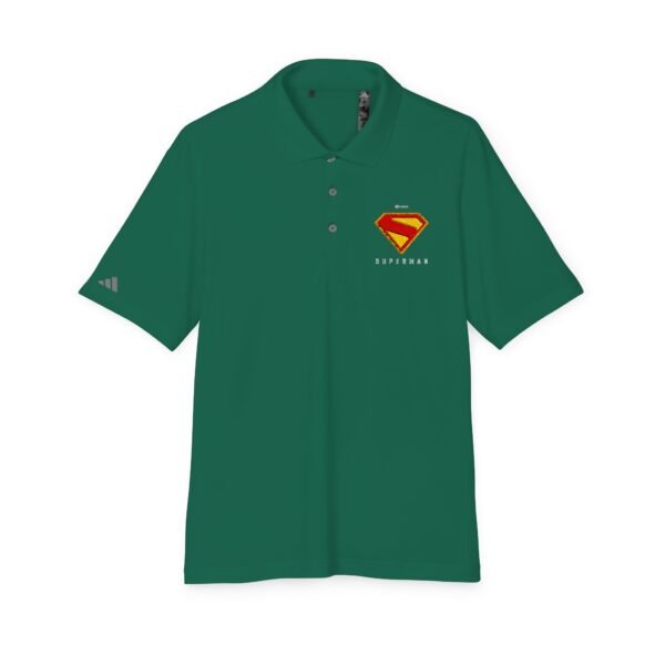 Superman Adidas Unisex Performance Polo - Image 9