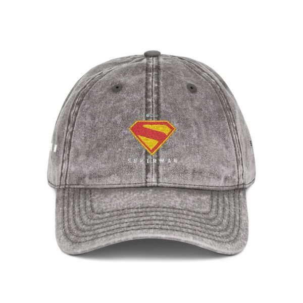 Superman Vintage Cap (Embroidery) - Image 4