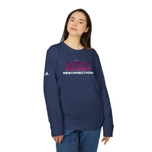 Dexter: Resurrection Adidas Unisex Fleece Crewneck Sweatshirt - Image 3