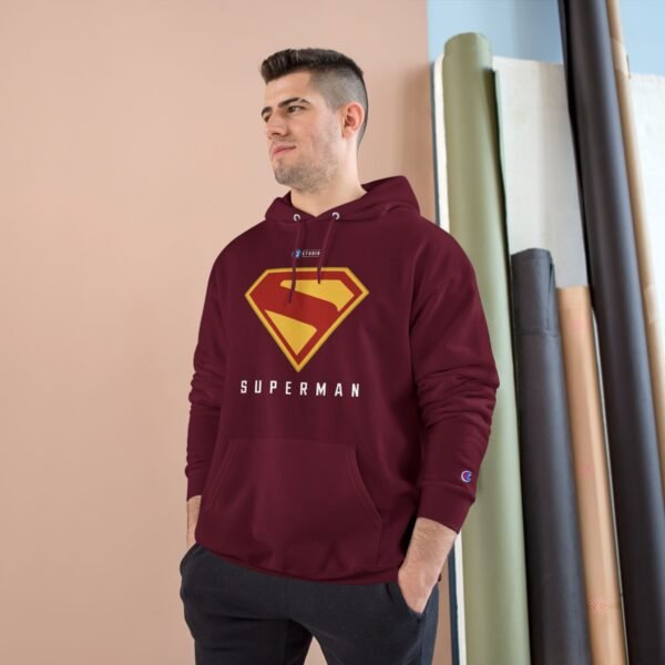 Superman Champion Hoodie - Image 7