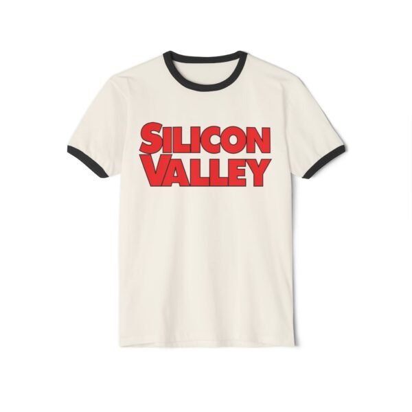 Silicon Valley Unisex Cotton Ringer T-Shirt - Image 9