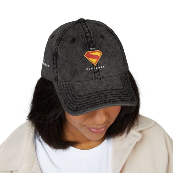 Superman Vintage Cap (Embroidery) - Image 8