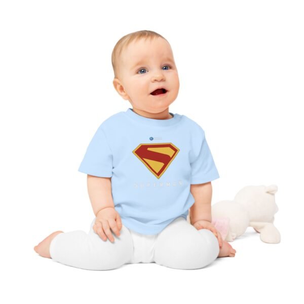 Superman Steps Baby T-Shirt - Image 12