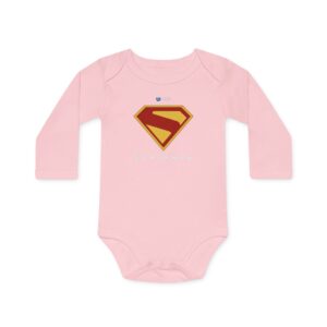 Superman Baby Long-Sleeve Organic Bodysuit