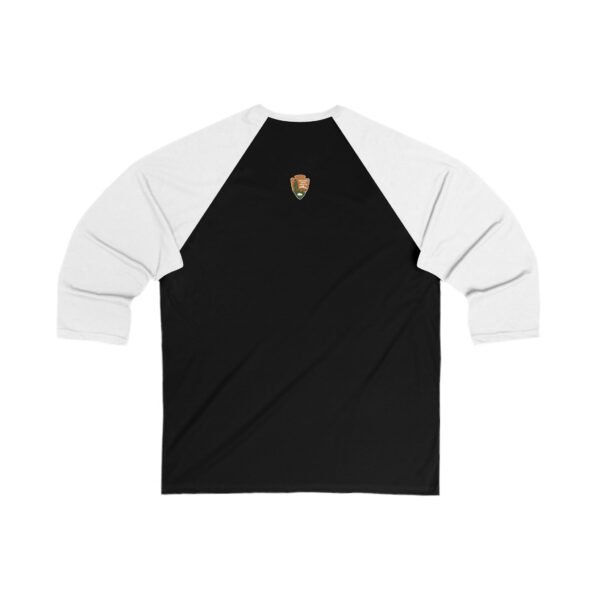 Untamed Unisex 34 Sleeve Baseball Tee - Image 4