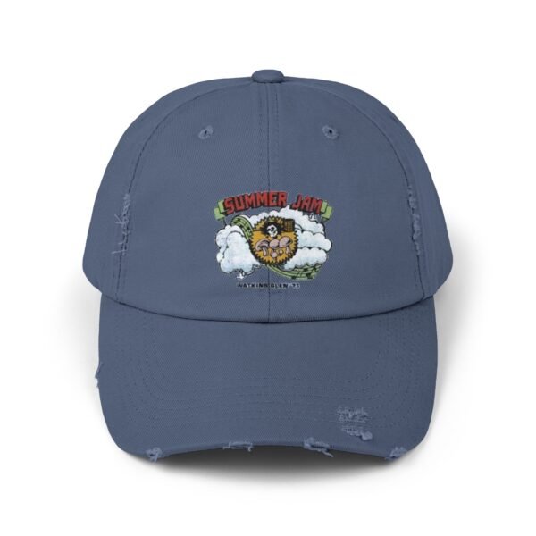 The Grateful Dead Watkins Glen Raceway Unisex Distressed Cap - Image 5