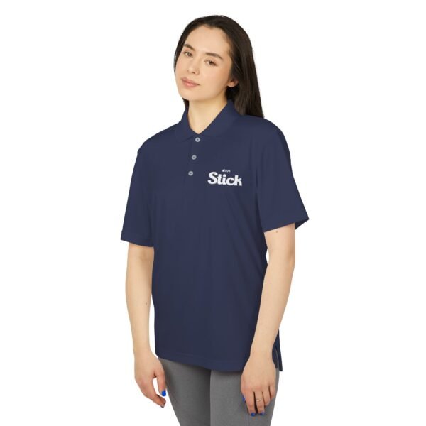Stick Adidas Unisex Performance Polo - Image 3