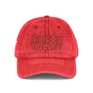 Silicon Valley Vintage Cap (Embroidery)
