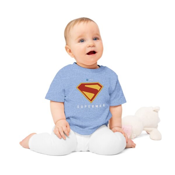 Superman Steps Baby T-Shirt - Image 21