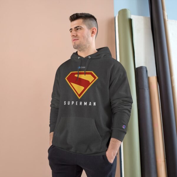 Superman Champion Hoodie - Image 3