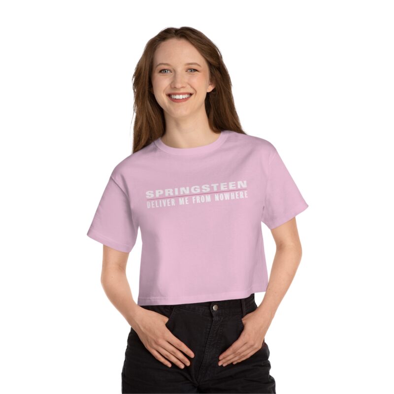 Springsteen: Deliver Me from Nowhere Champion Women's Heritage Cropped T-Shirt - Image 6