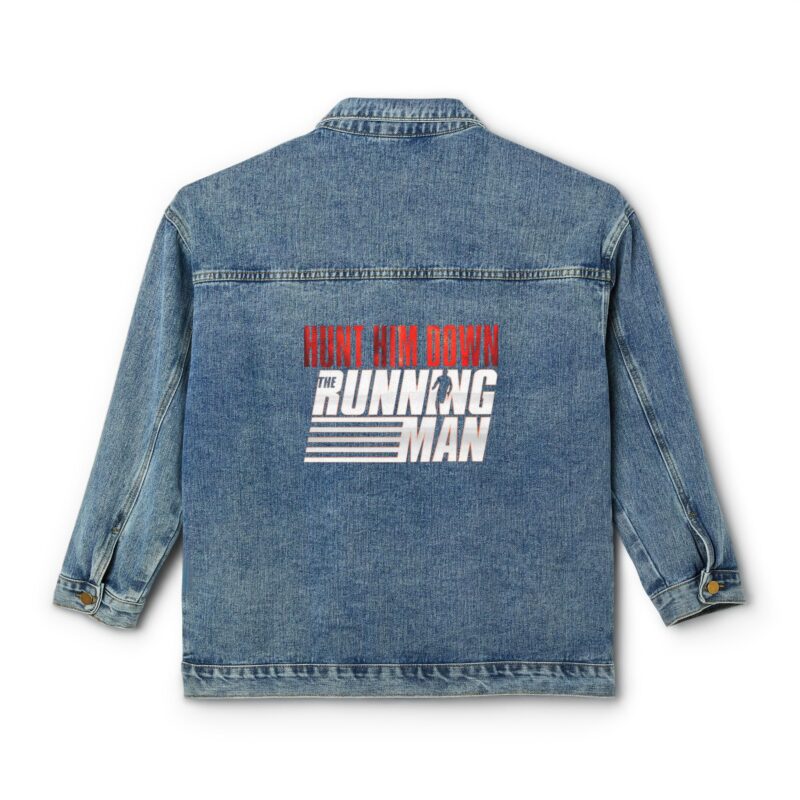 The Running Man (2025) Women's Denim Jacket - Image 2