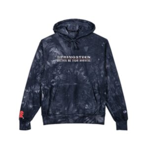 Springsteen: Deliver Me from Nowhere Unisex Champion Tie-Dye Hoodie (Embroidery)