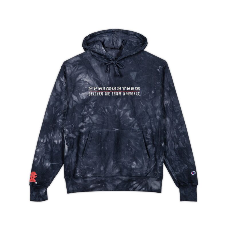 Springsteen: Deliver Me from Nowhere Unisex Champion Tie-Dye Hoodie (Embroidery)