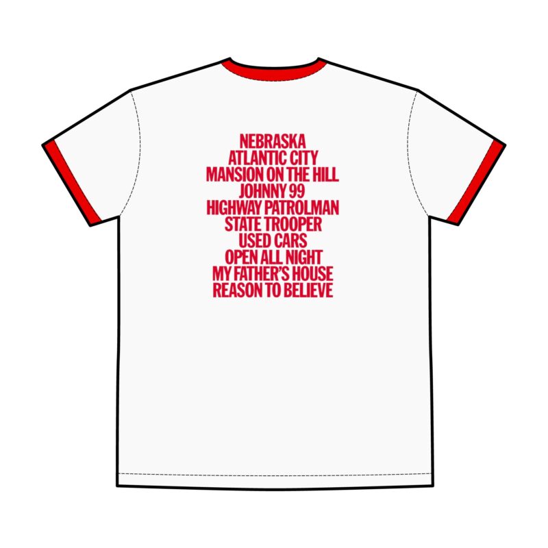 Springsteen: Deliver Me from Nowhere Men's Staple Ringer Tee - Image 2