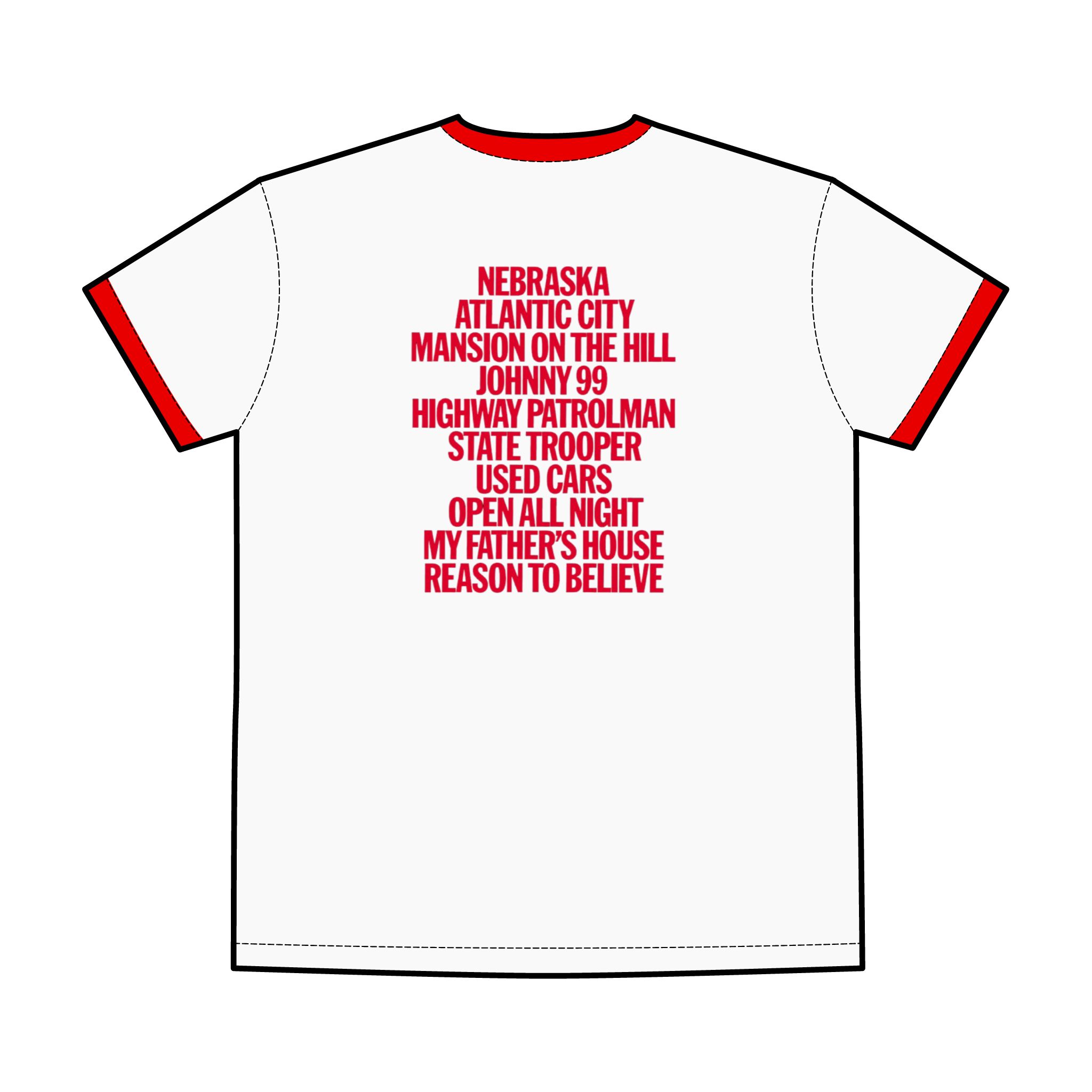 Springsteen: Deliver Me from Nowhere Men's Staple Ringer Tee - Image 2