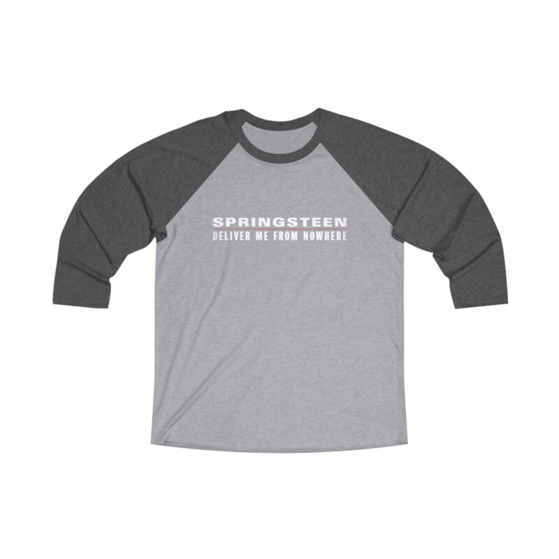 Springsteen: Deliver Me from Nowhere Unisex Tri-Blend 34 Raglan Tee - Image 3
