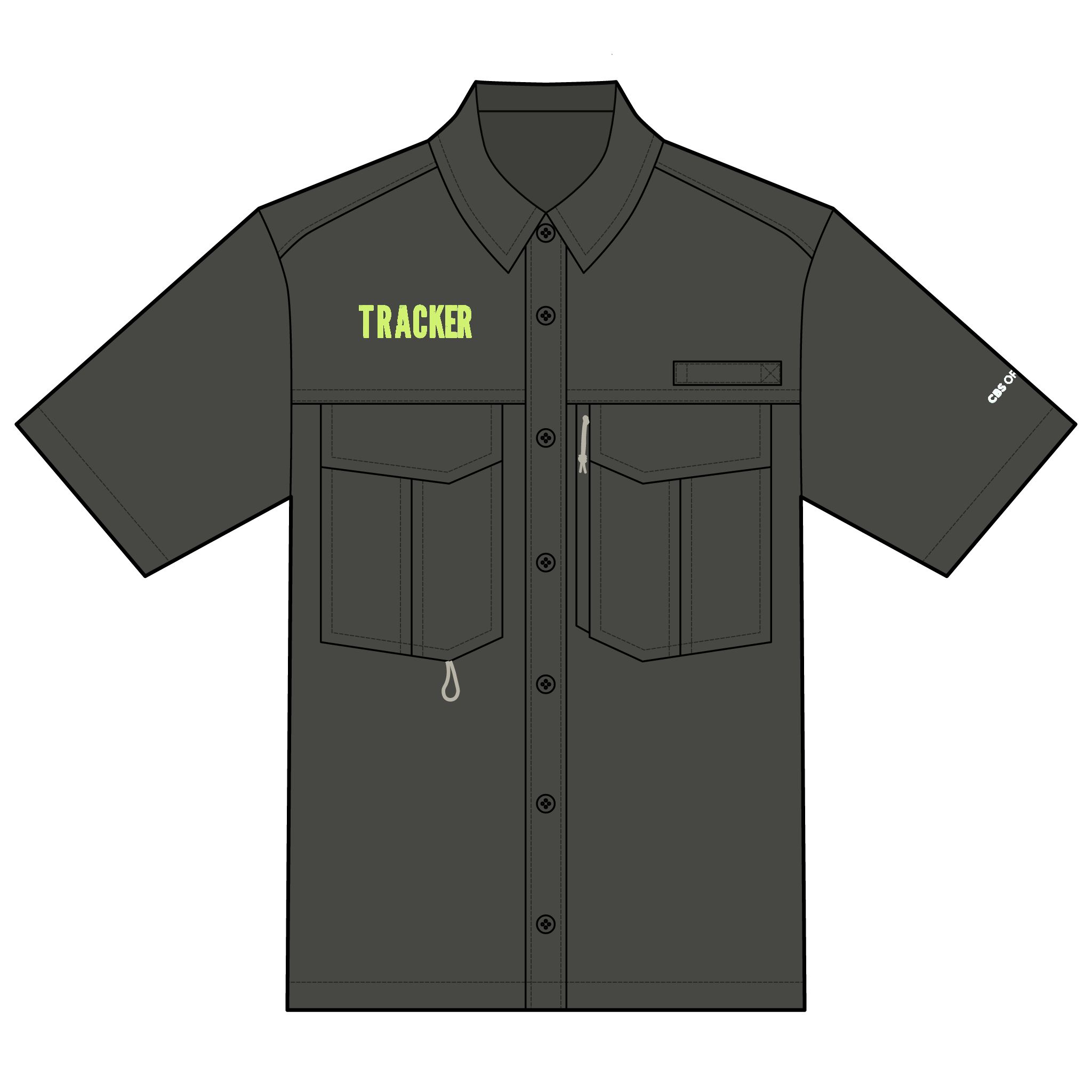 Tracker Eddie Bauer Unisex Short Sleeve Performance Fishing Shirt - Image 3