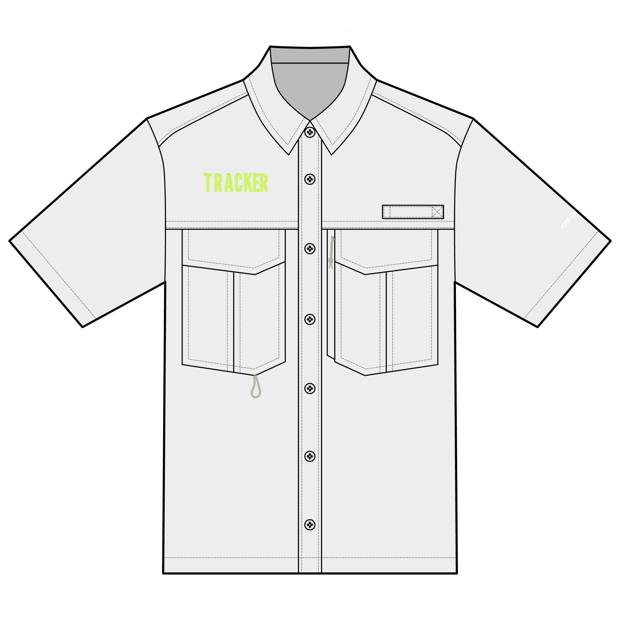 Tracker Eddie Bauer Unisex Short Sleeve Performance Fishing Shirt - Image 4