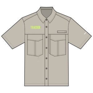 Tracker Eddie Bauer Unisex Short Sleeve Performance Fishing Shirt