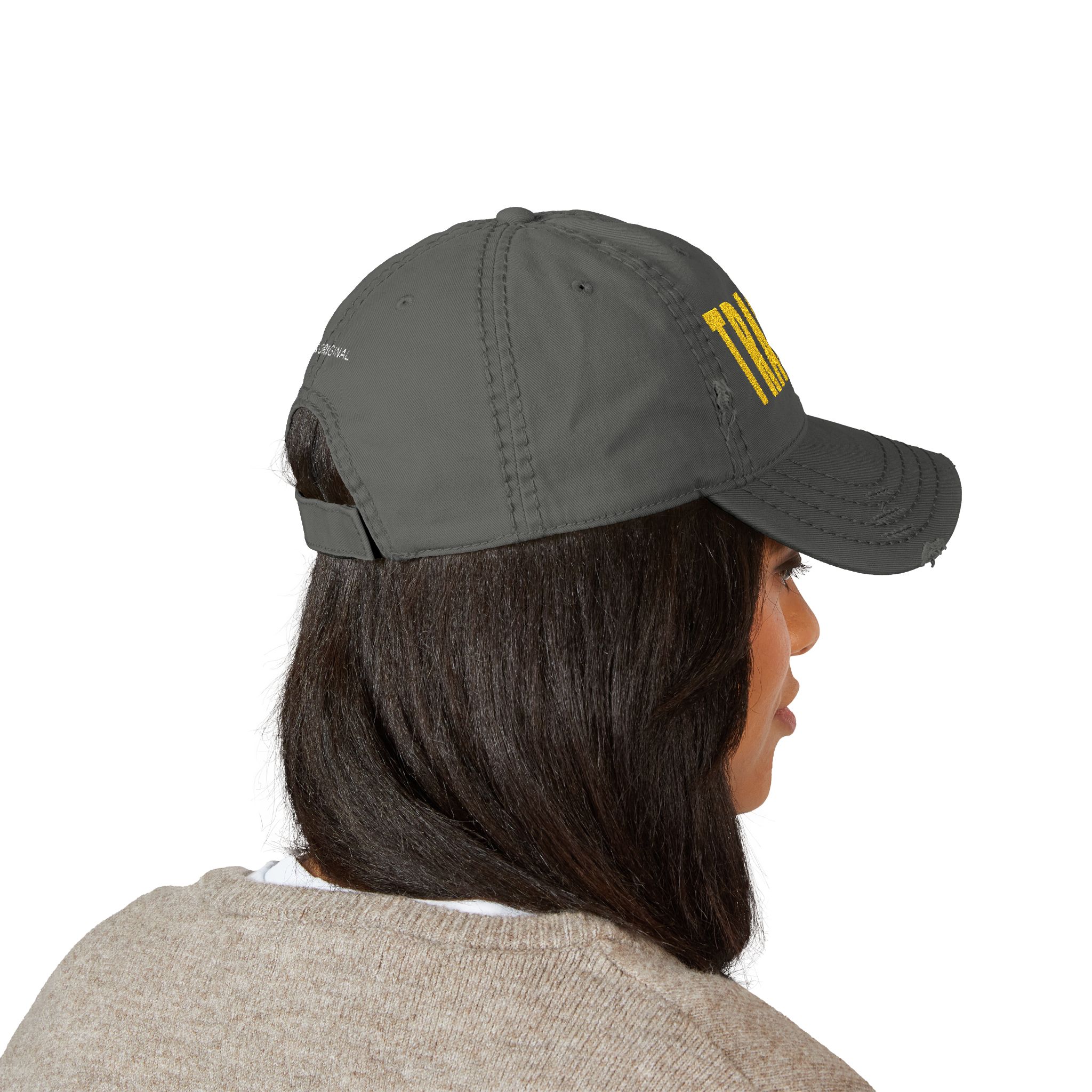 Tracker Distressed Dad Hat (Embroidery) - Image 8