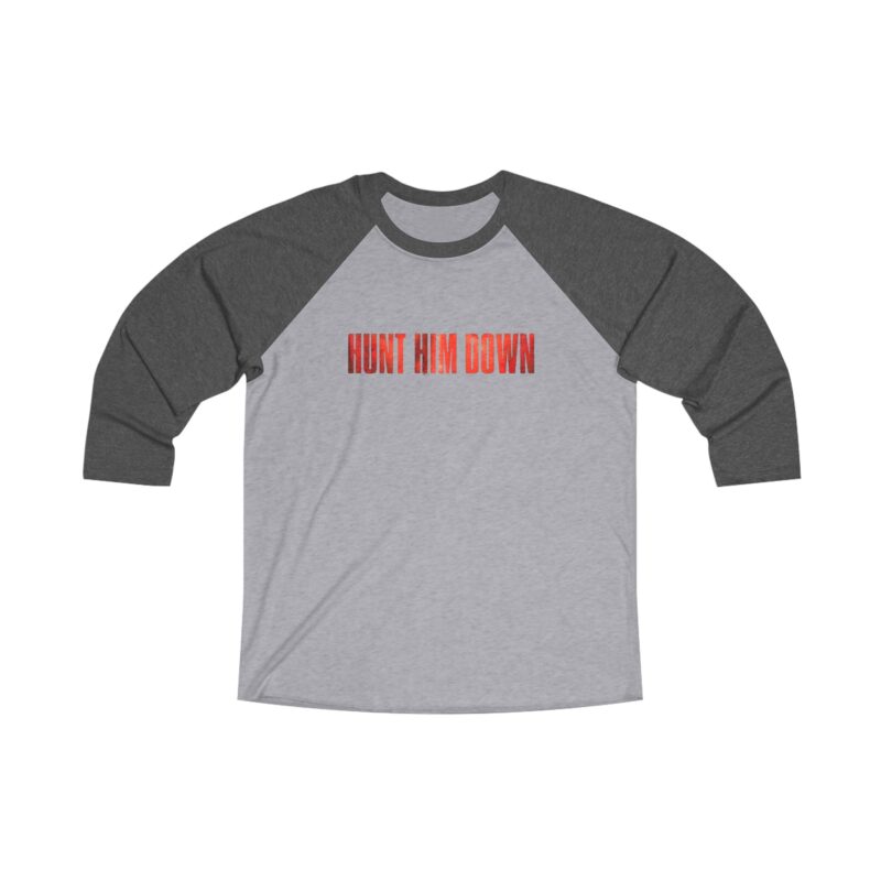 The Running Man (2025) Unisex Tri-Blend 34 Raglan Tee - Image 3