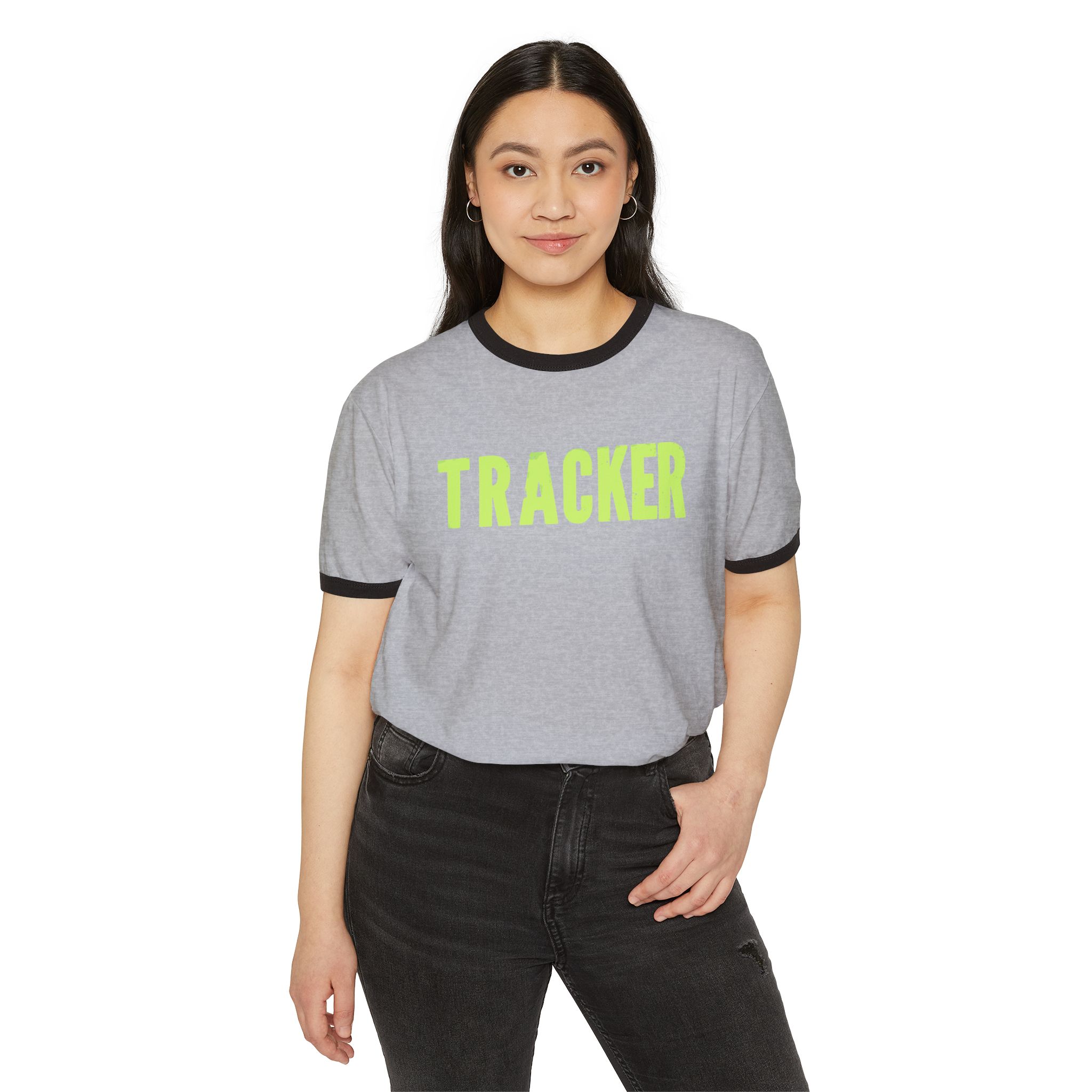 Tracker Unisex Cotton Ringer T-Shirt - Image 7