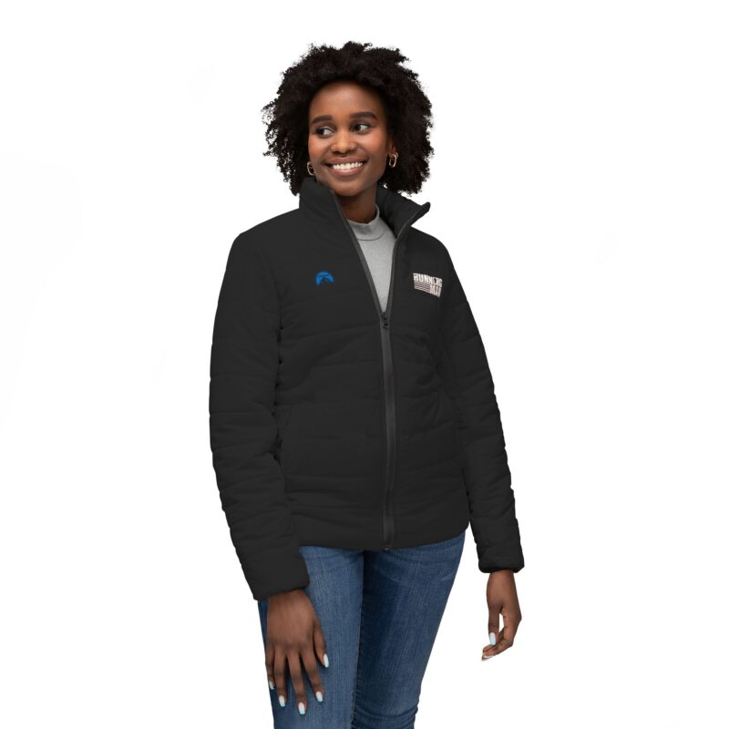The Running Man (2025) Women’s Puffer Jacket (AOP) - Image 3