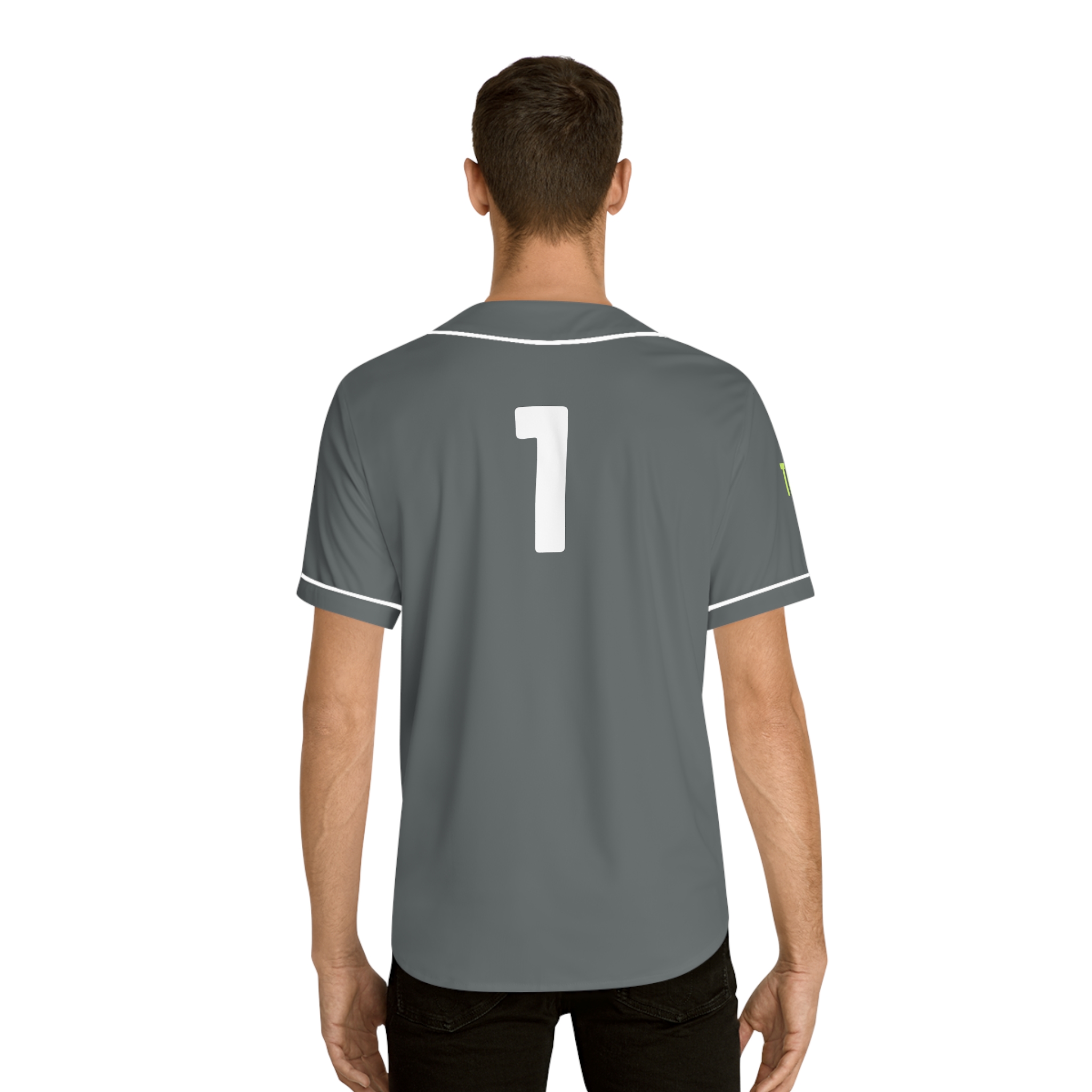 Tracker Men's Baseball Jersey - Image 4