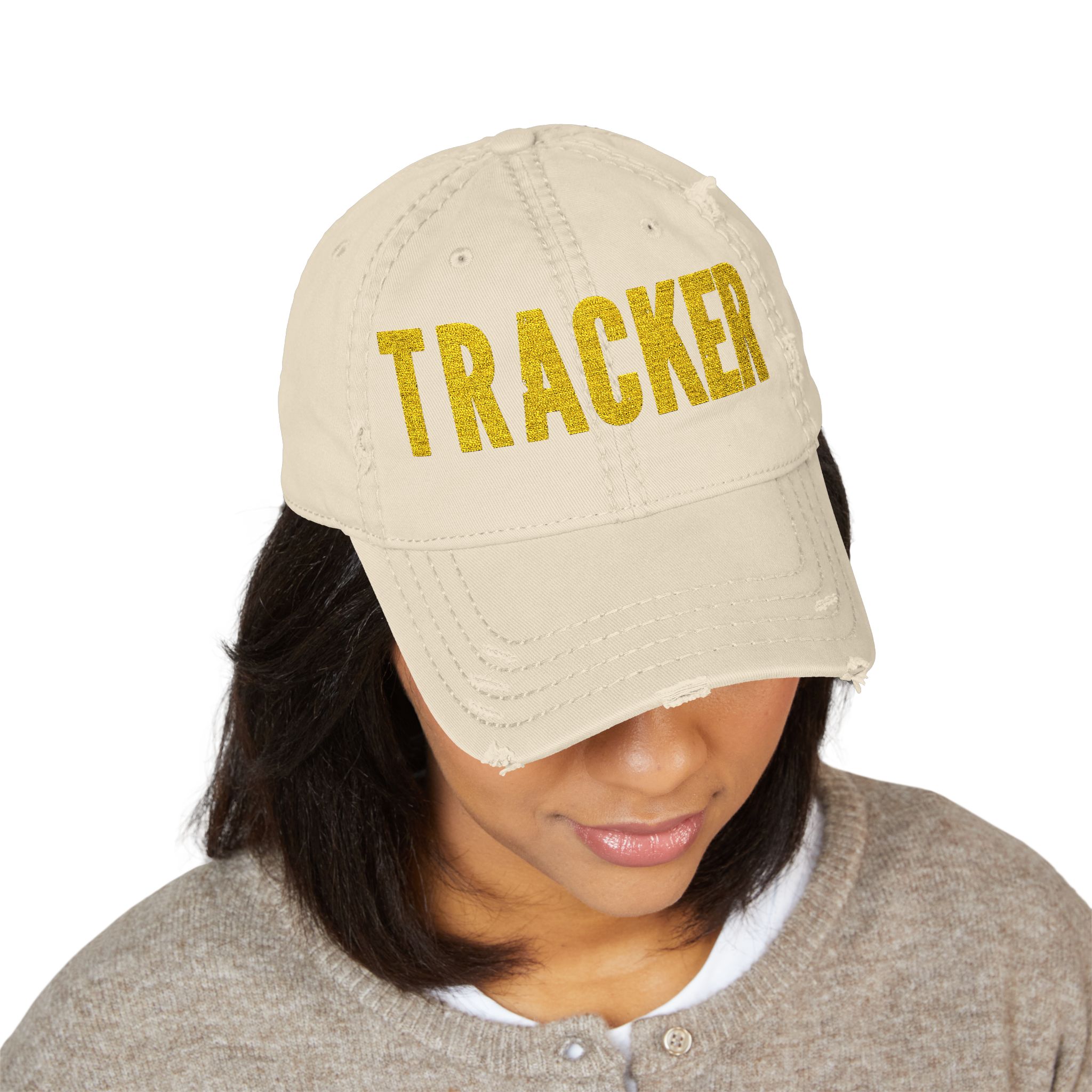 Tracker Distressed Dad Hat (Embroidery) - Image 3