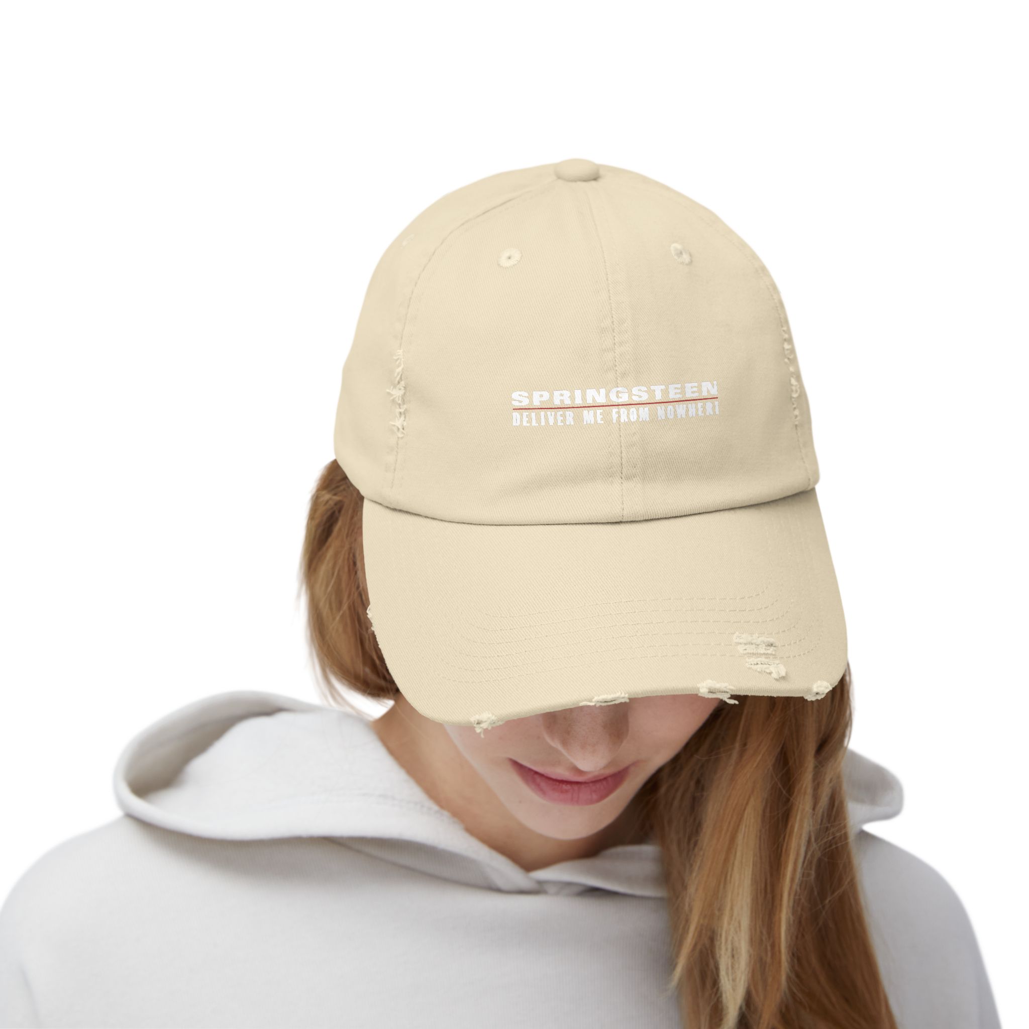 Springsteen: Deliver Me from Nowhere Unisex Distressed Cap - Image 8