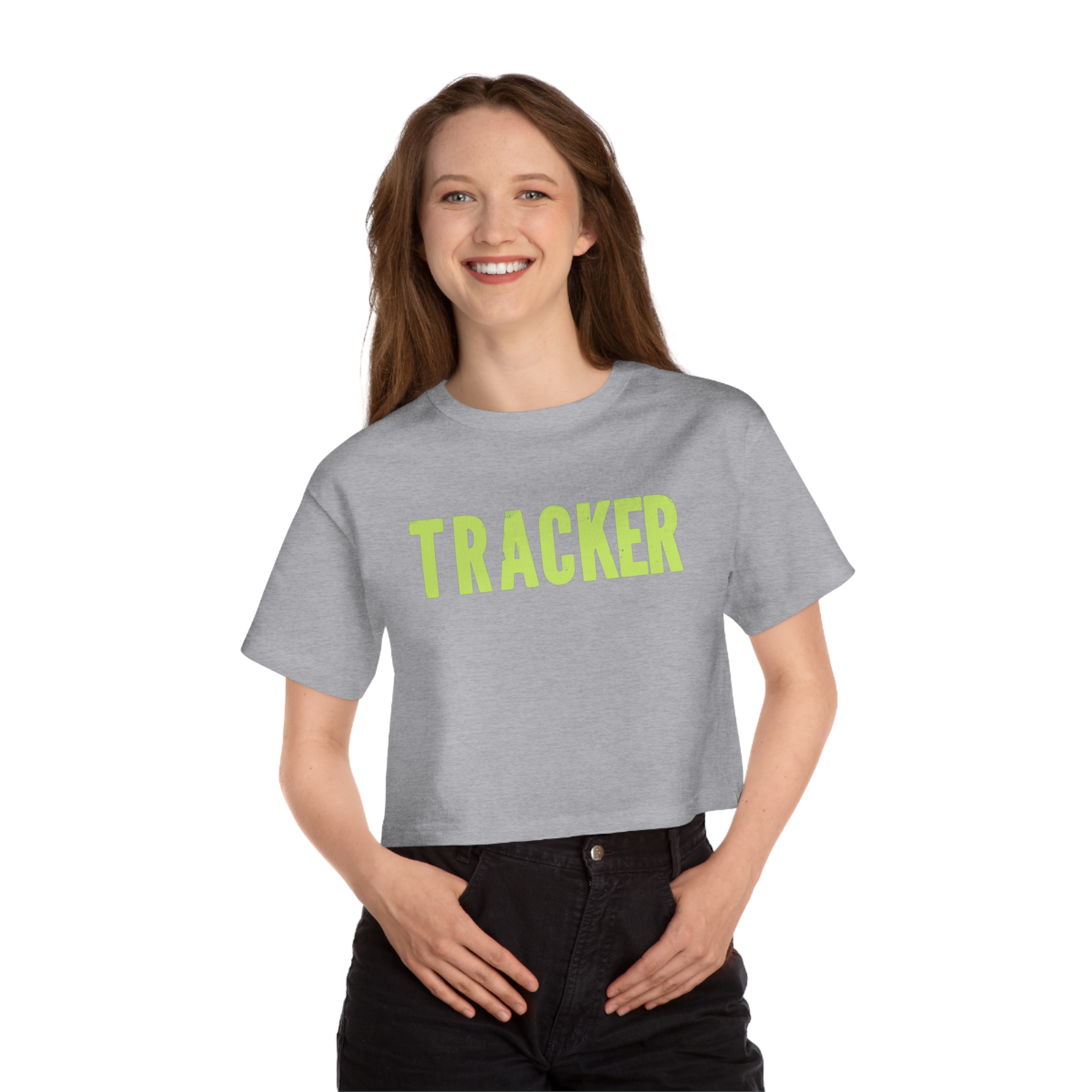 Tracker Champion Women's Heritage Cropped T-Shirt - Image 6