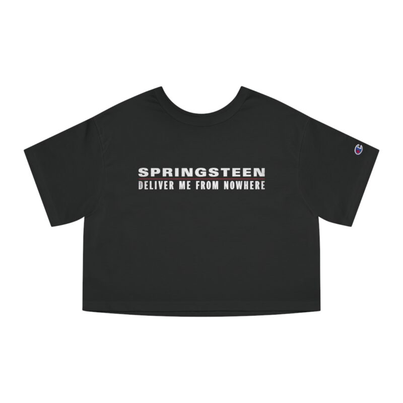 Springsteen: Deliver Me from Nowhere Champion Women's Heritage Cropped T-Shirt