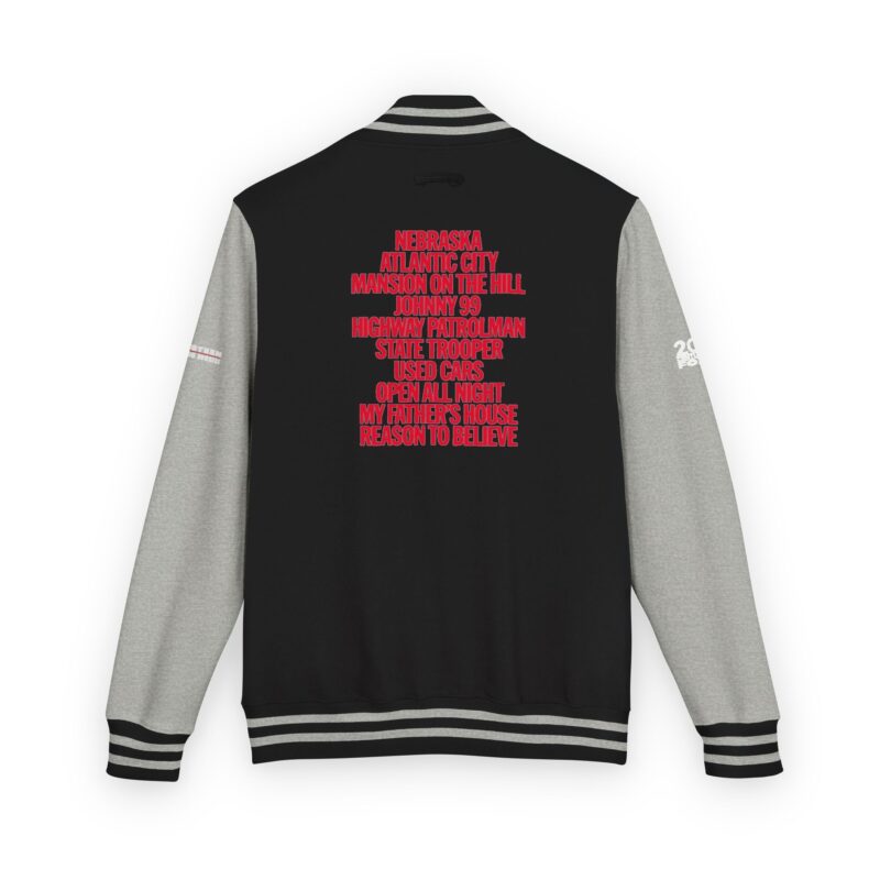 Springsteen: Deliver Me from Nowhere Unisex Heavyweight Letterman Jacket - Image 10
