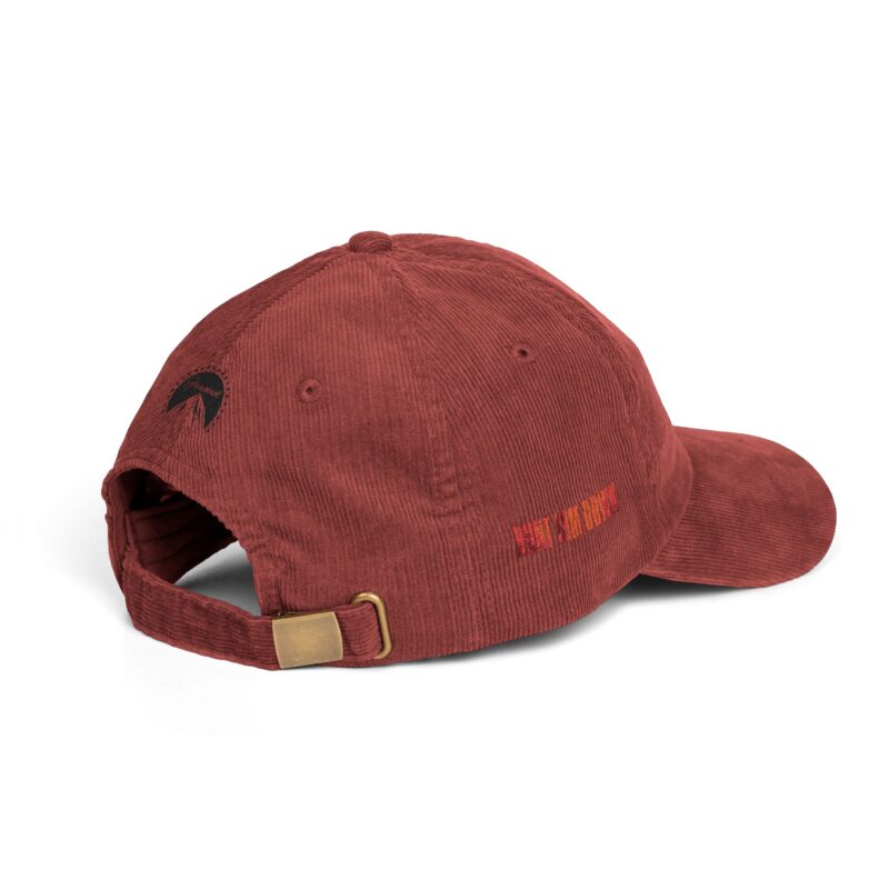 Running Man (2025) Vintage Corduroy Cap (Embroidery) - Image 4