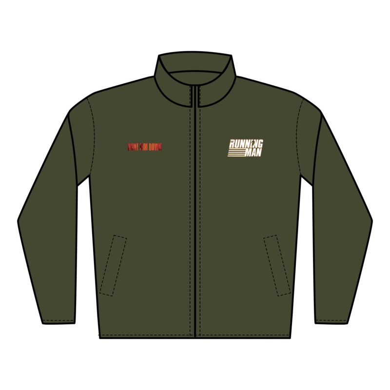 The Running Man (2025) Unisex Quilted Full-Zip Jacket (Embroidery) - Image 2