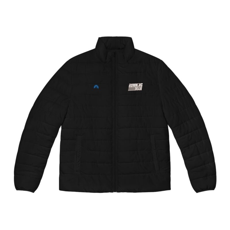 The Running Man (2025) Men's Puffer Jacket (AOP)