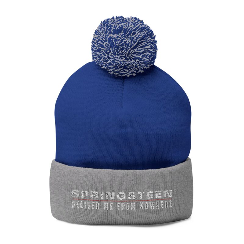 Springsteen: Deliver Me from Nowhere Pom-Pom Knit Cap (Embroidery)