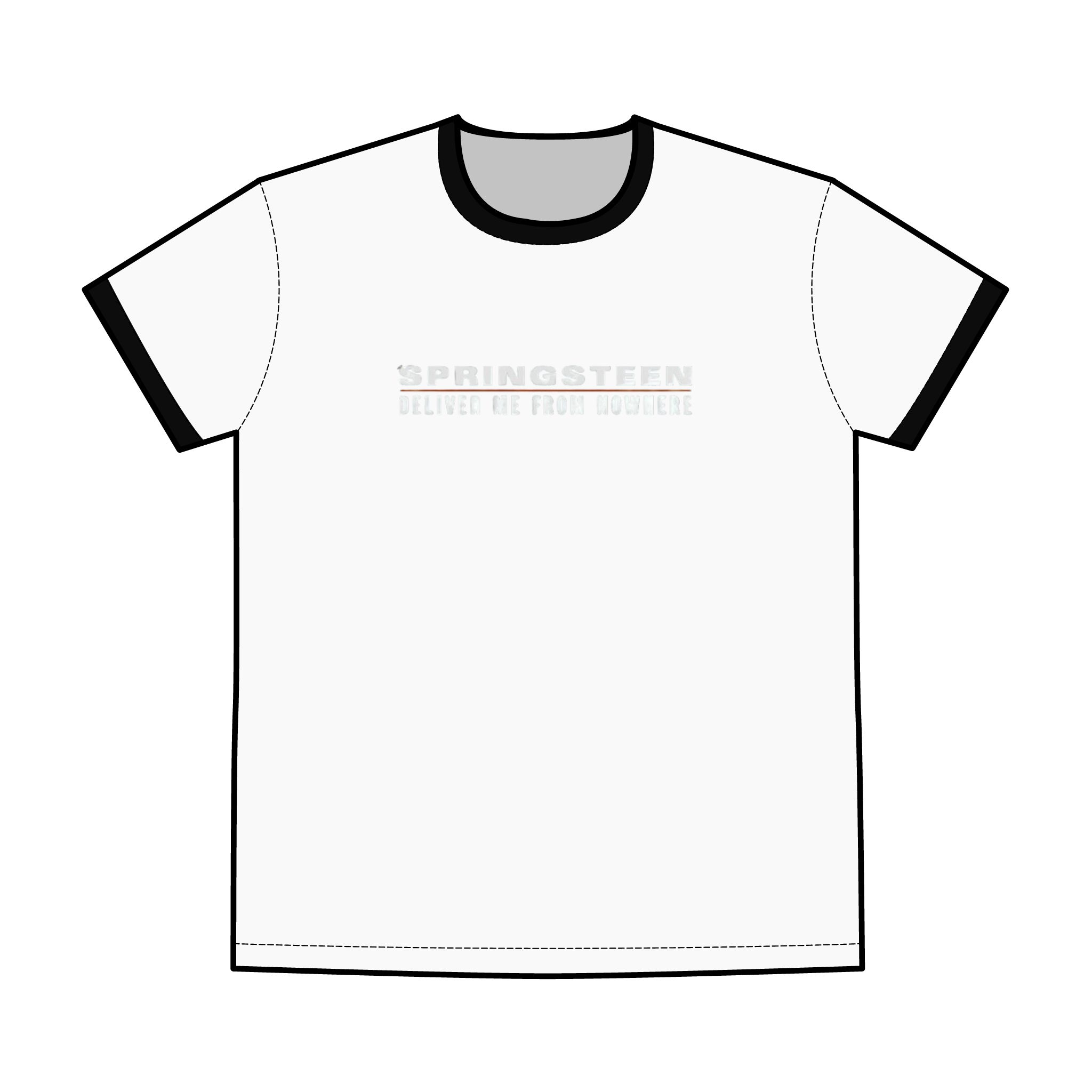 Springsteen: Deliver Me from Nowhere Men's Staple Ringer Tee - Image 3