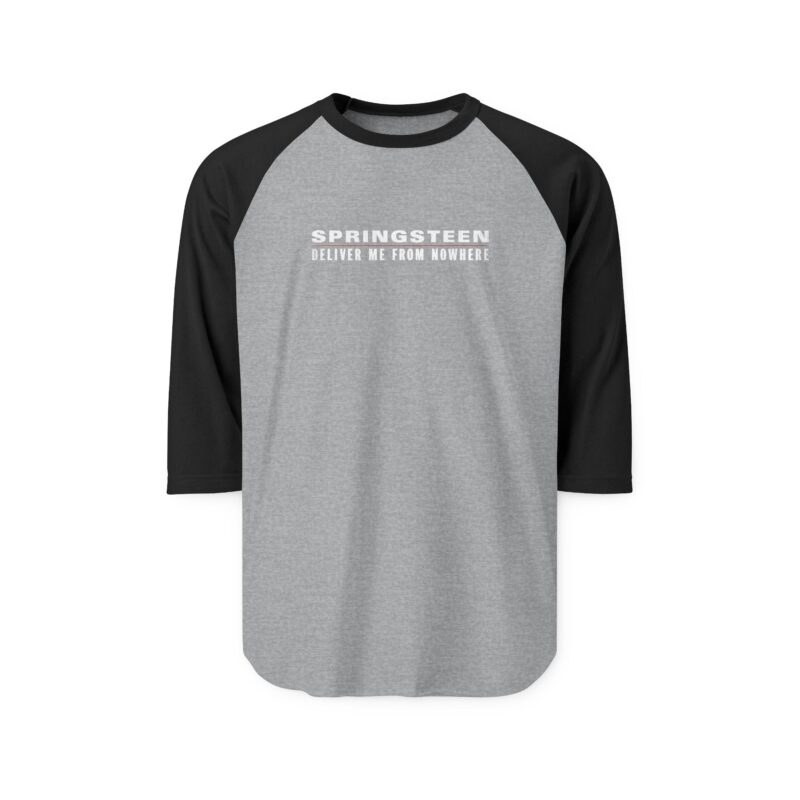 Springsteen: Deliver Me from Nowhere Unisex Three-Quarter Sleeve Raglan Shirt - Image 5