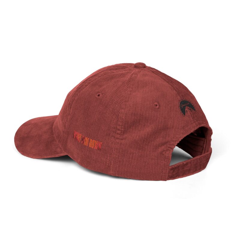 Running Man (2025) Vintage Corduroy Cap (Embroidery) - Image 3