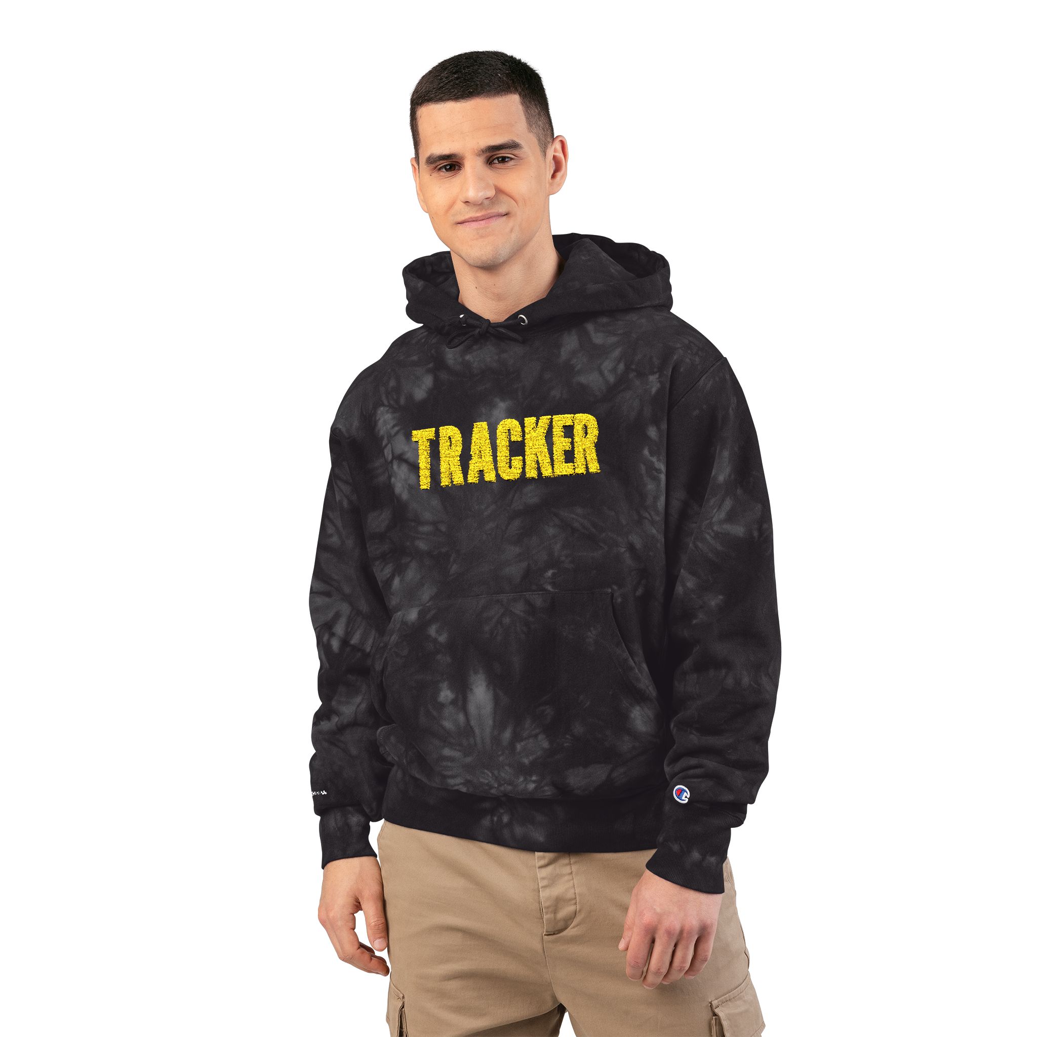 Tracker Unisex Champion Tie-Dye Hoodie (Embroidery) - Image 7